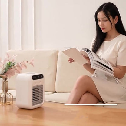 Portable Air Cooler – Water-Cooled Fan for Home, Office & Car