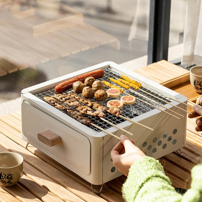 Barbecue Oven Outdoor Courtyard