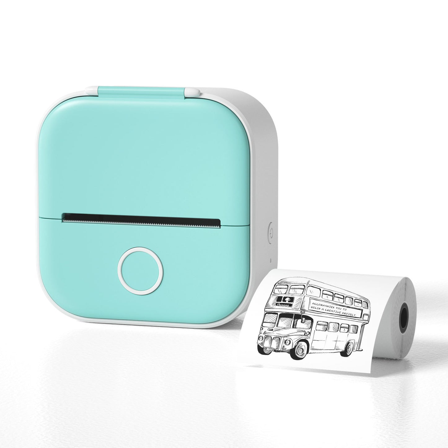 Portable Mini Thermal Label Printer – Bluetooth, Photo & Price Tag Printer