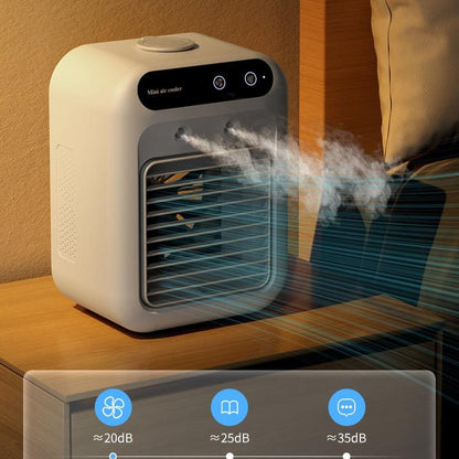 Portable Air Cooler – Water-Cooled Fan for Home, Office & Car