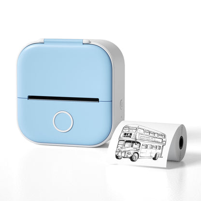 Portable Mini Thermal Label Printer – Bluetooth, Photo & Price Tag Printer