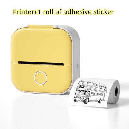 Portable Mini Thermal Label Printer – Bluetooth, Photo & Price Tag Printer